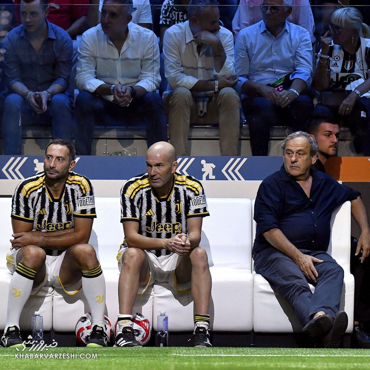 تصاویر| زیدان در شبی خاطرهانگیز به خانه برگشت/ پیروزی تیم زیزو مقابل دلپیرو و دوستان