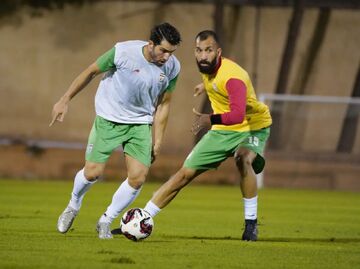 ویدیو| آخرین تمرین تیم ملی قبل از دیدار با اردن با حضور طارمی، جهانبخش و رفقا