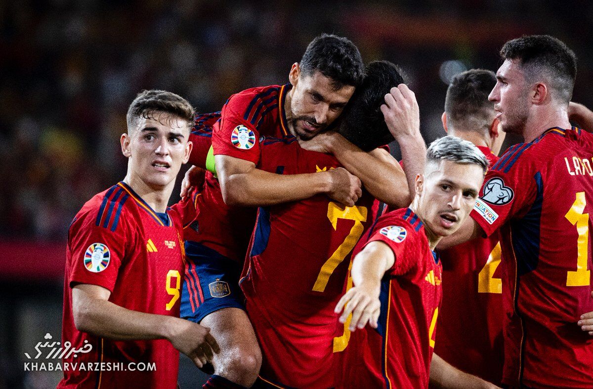برد کلیدی لاروخا؛ اسپانیا به صدرنشینی امیدوار شد/ شکست عجیب کرواسی در خانه