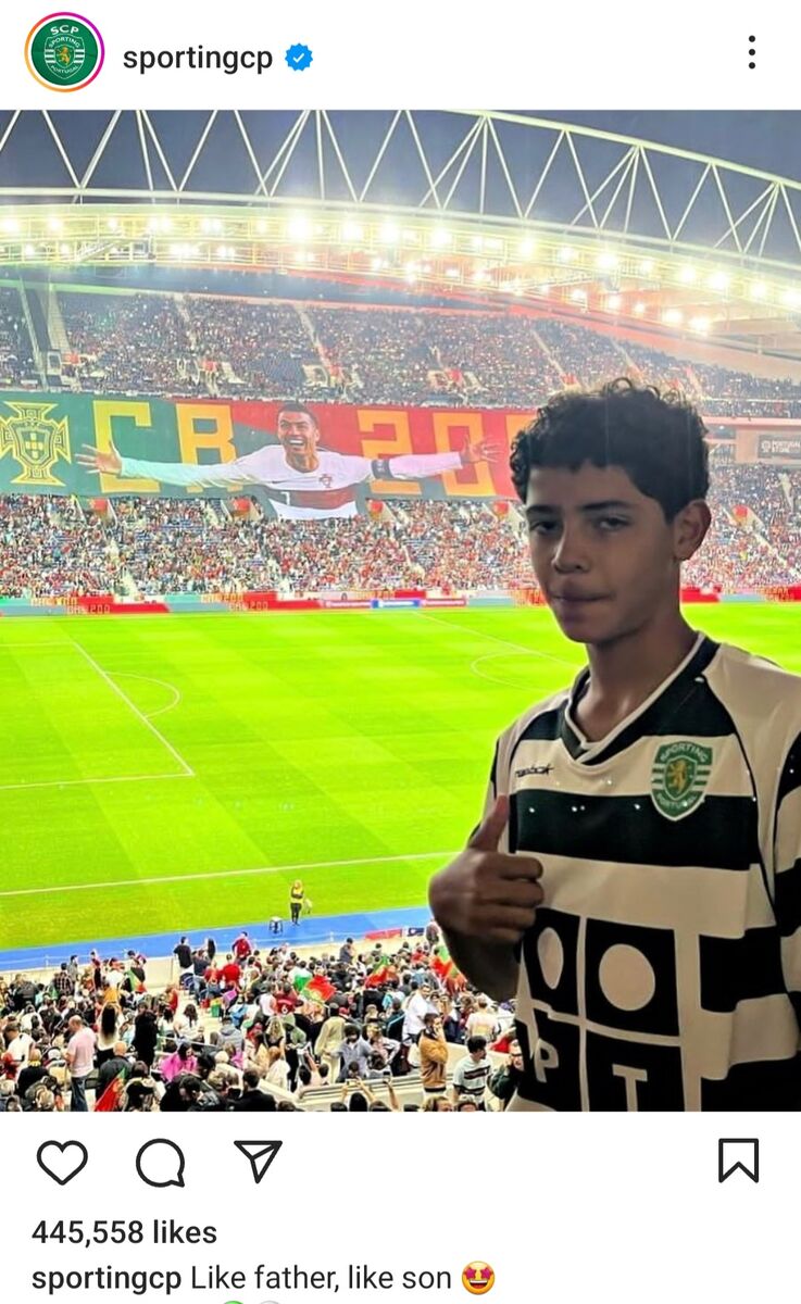 عکس| این تماشاگر بازی رونالدو میزبان را به وجد آورد/ میراث رونالدو با پیراهن سابق کریستیانو