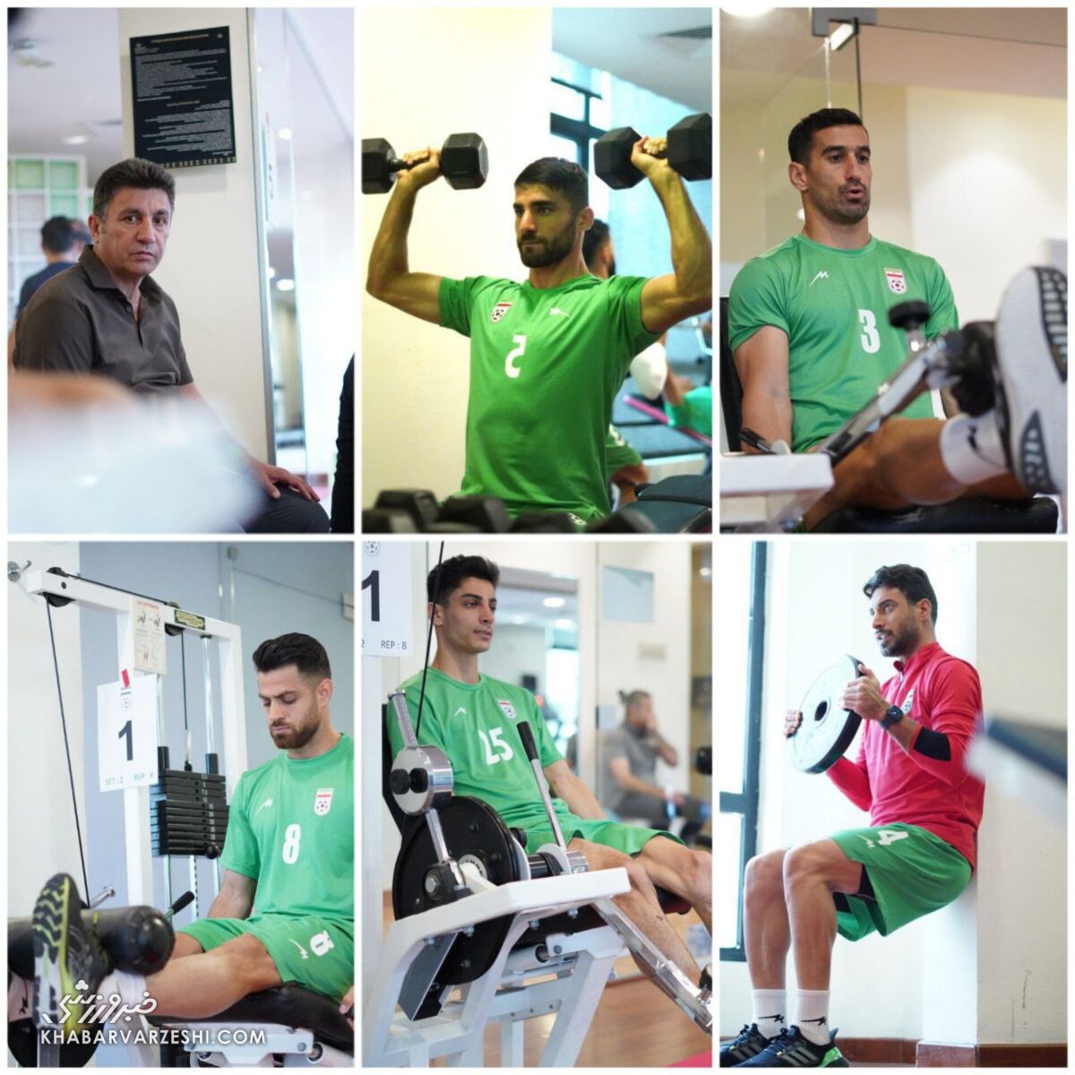 عکس| برنامه ویژه قلعهنویی برای ملیپوشان مقابل قطر