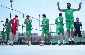 آخرین تمرین ملی‌پوشان در روز بازی با قطر