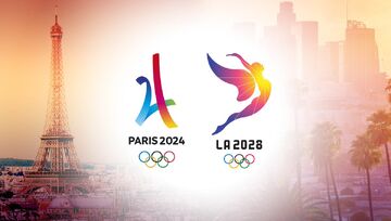 ویدیو| نصب اولین پوستر المپیک در پاریس