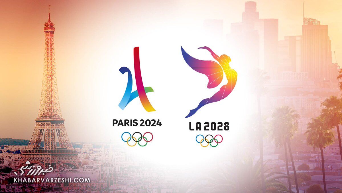 ویدیو| نصب اولین پوستر المپیک در پاریس