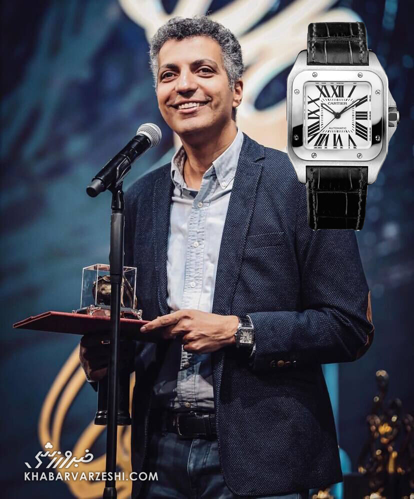 عکس| ساعت ۱۲۰ ساله در دستان فردوسیپور/ قیمت ساعت مچی عادل چقدر است؟