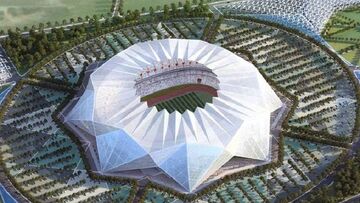 این استادیوم روی دست سانتیاگو برنابئو بلند شد!/ فینال جام‌جهانی ۳ قاره‌ای به آفریقا می‌رسد؟