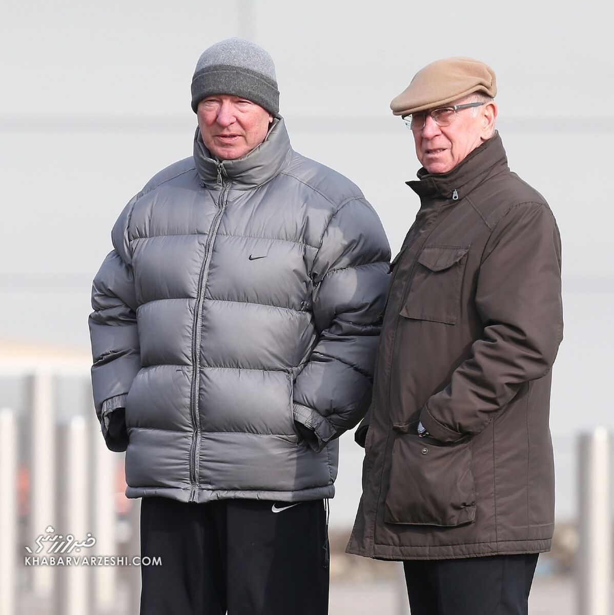 سِربابی چارلتون و سِرالکس فرگوسن