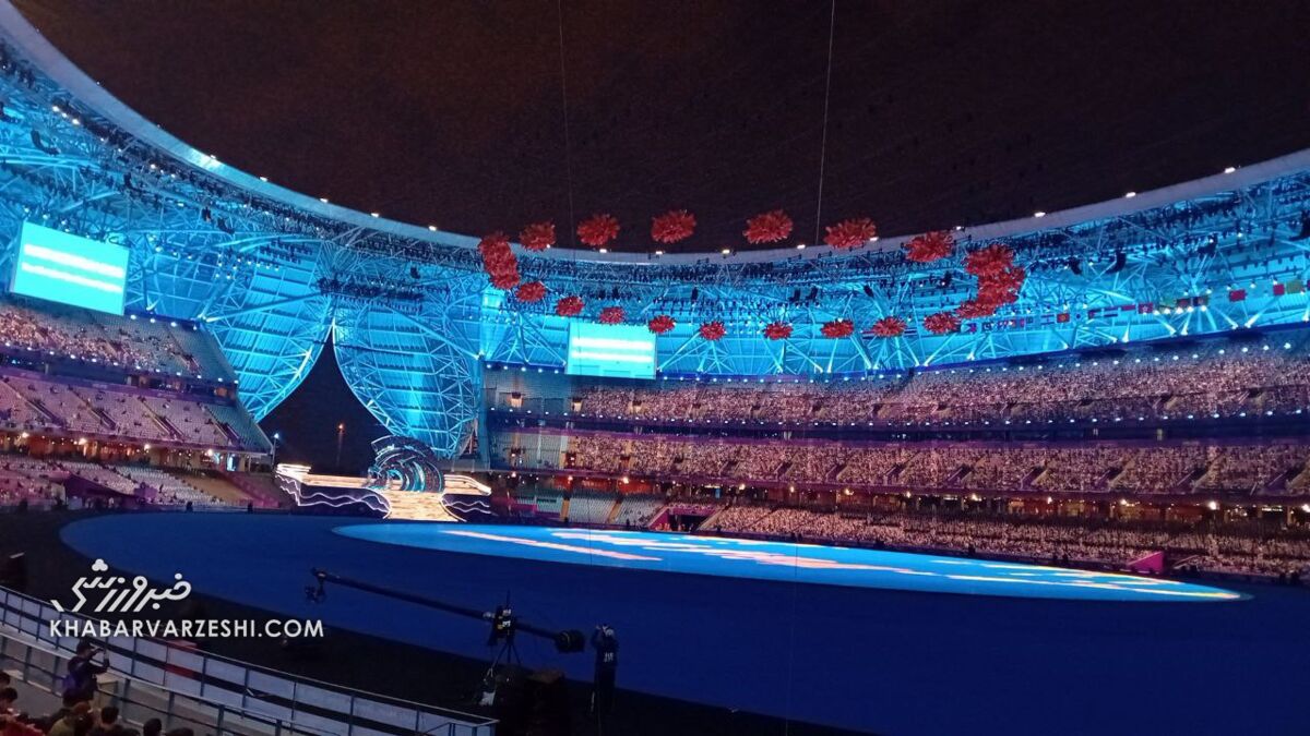 تصاویری از افتتاحیه بازی‌های پاراآسیایی هانگژو