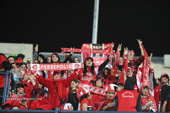 هواداران پرسپولیس؛ پرسپولیس - استقلال تاجیکستان