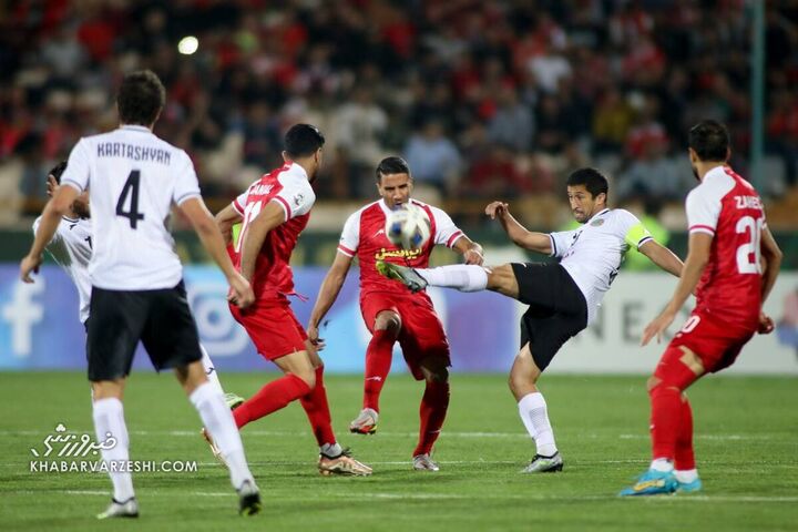 مسعود ریگی و علیشیر جلیلوف؛ پرسپولیس - استقلال تاجیکستان