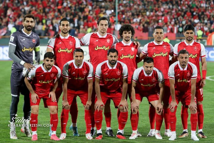 عکس تیمی پرسپولیس؛ پرسپولیس - استقلال تاجیکستان