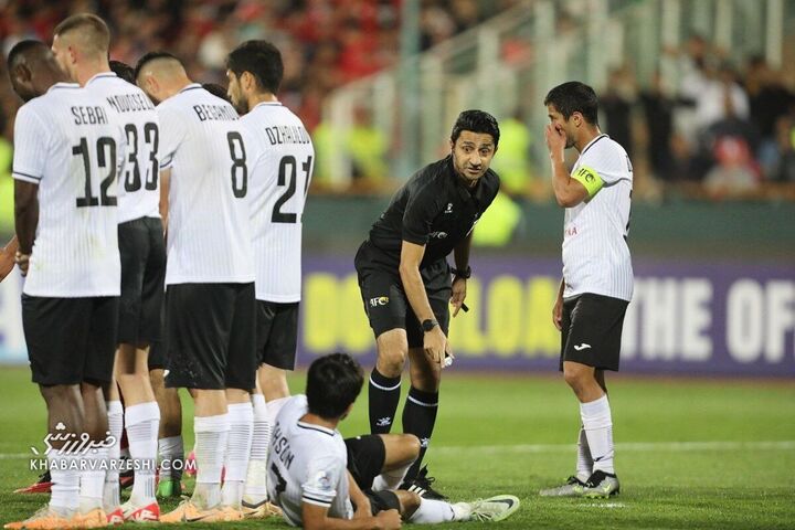 مهند قاسم سارای (داور)؛ پرسپولیس - استقلال تاجیکستان