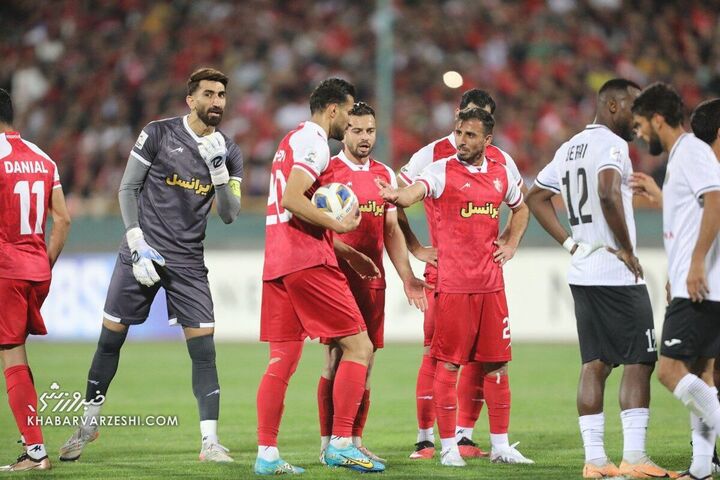 شهاب زاهدی و سعید صادقی؛ پرسپولیس - استقلال تاجیکستان