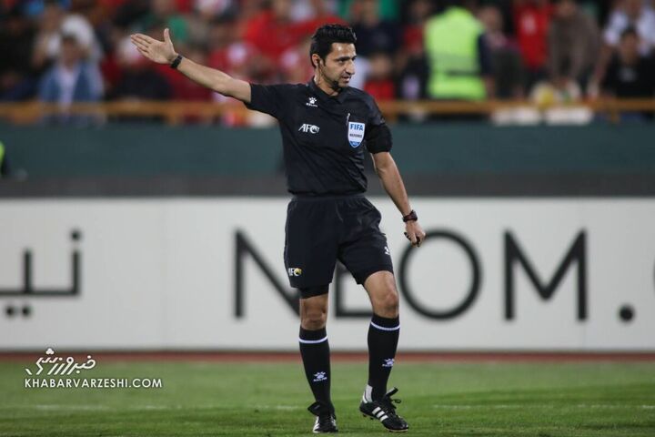 مهند قاسم سارای (داور)؛ پرسپولیس - استقلال تاجیکستان