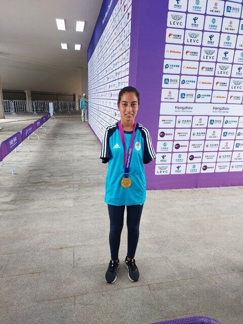 عکس| شگفتی در بازیهای آسیایی/ دختر بدون دست قهرمان تیروکمان شد