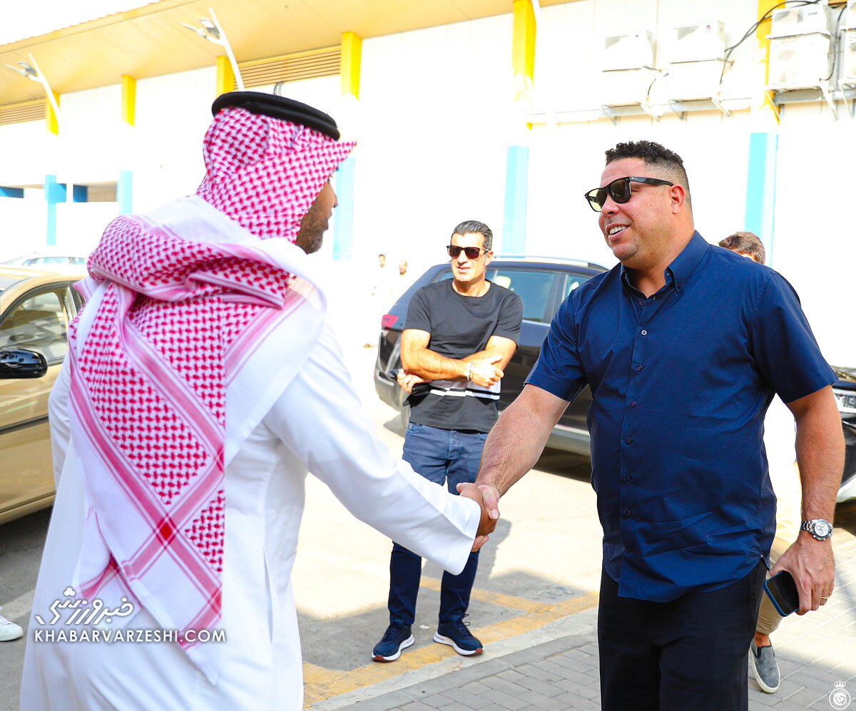 تصاویر| اسطورههای الکلاسیکو مهمان تیم رونالدو شدند