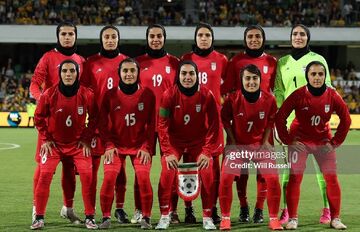 ترکیب زنان فوتبالیست ایران برای تاریخ‌سازی