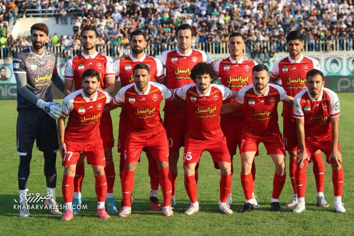 عکس تیمی پرسپولیس؛ ملوان - پرسپولیس