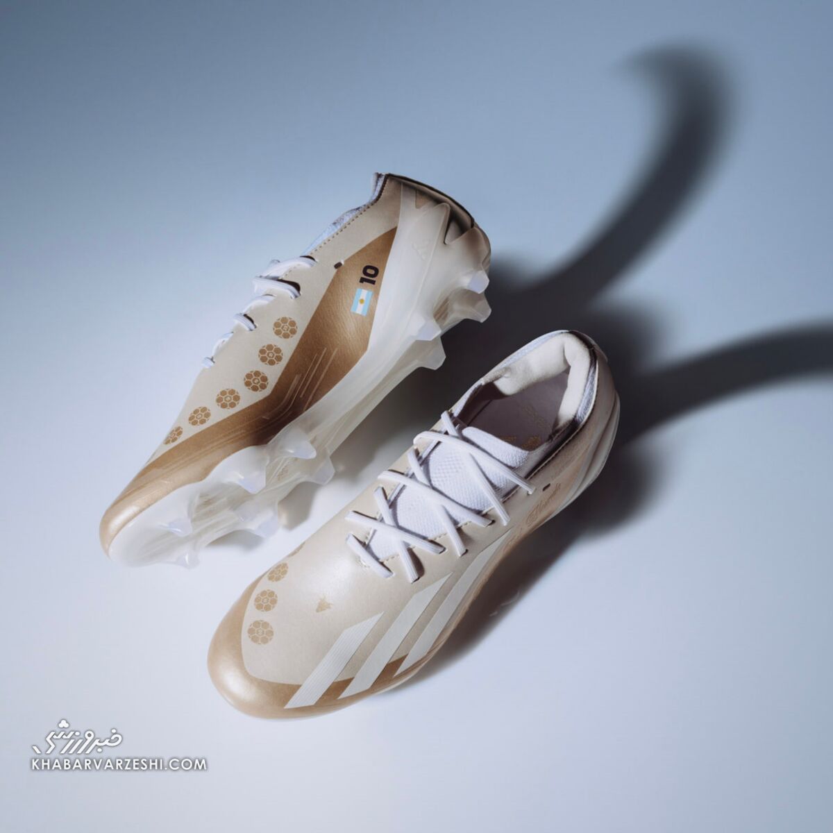 عکس| هدیه جذاب آدیداس به مسی پس از کسب توپ طلا