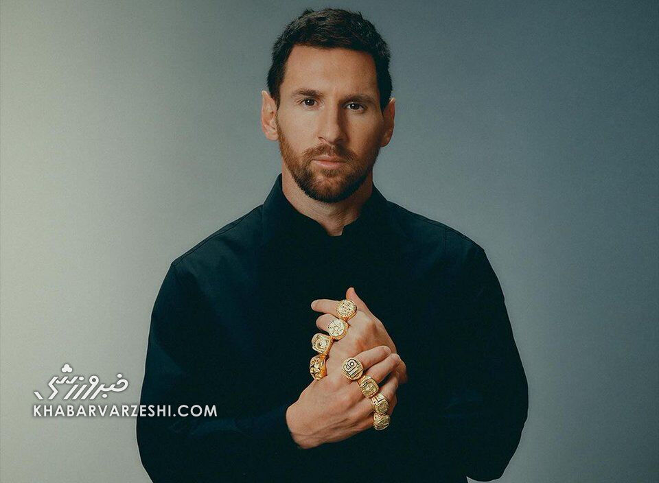 عکس| هدیه جذاب آدیداس به مسی پس از کسب توپ طلا لیونل مسی