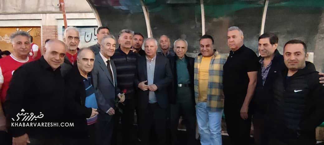 تمرین پیشکسوتان پرسپولیس