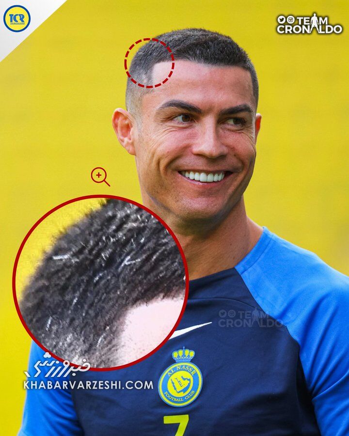 تصویری از کریس رونالدو که توجه هوادارانش را برانگیخت/ CR7 درحال پیرشدن است!