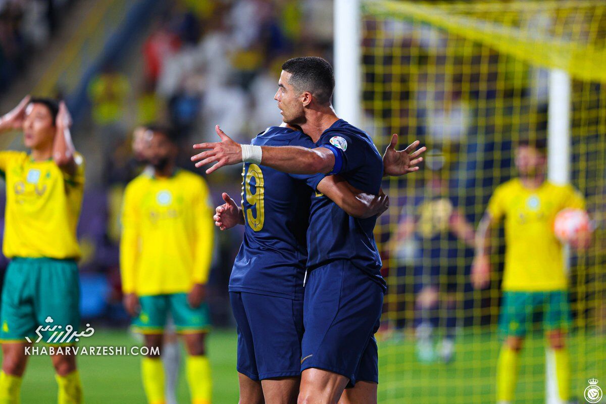 النصر بدون رونالدو هم طبق برنامه پیروز می شود/ گل محمدی با خودش چند چند است؟