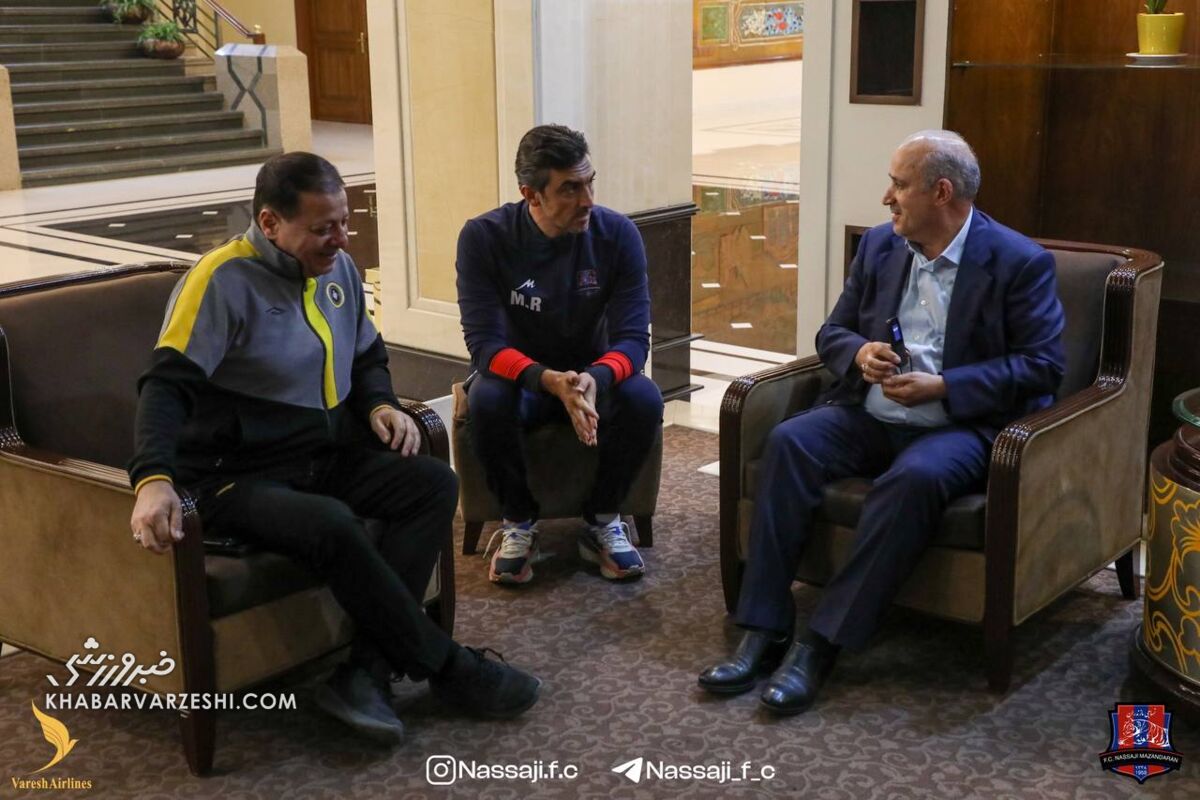 عکس| تاج و قلعهنویی و به اردوی نساجی روحیه دادند