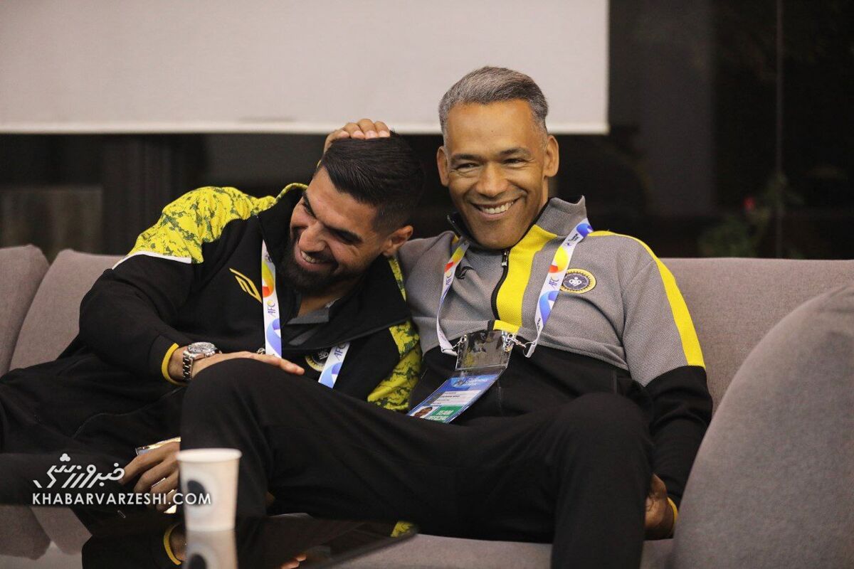 تصاویر معنادار ستاره لیگ برتر در آغوش یک پرتغالی