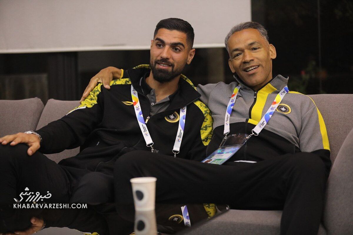 تصاویر معنادار ستاره لیگ برتر در آغوش یک پرتغالی