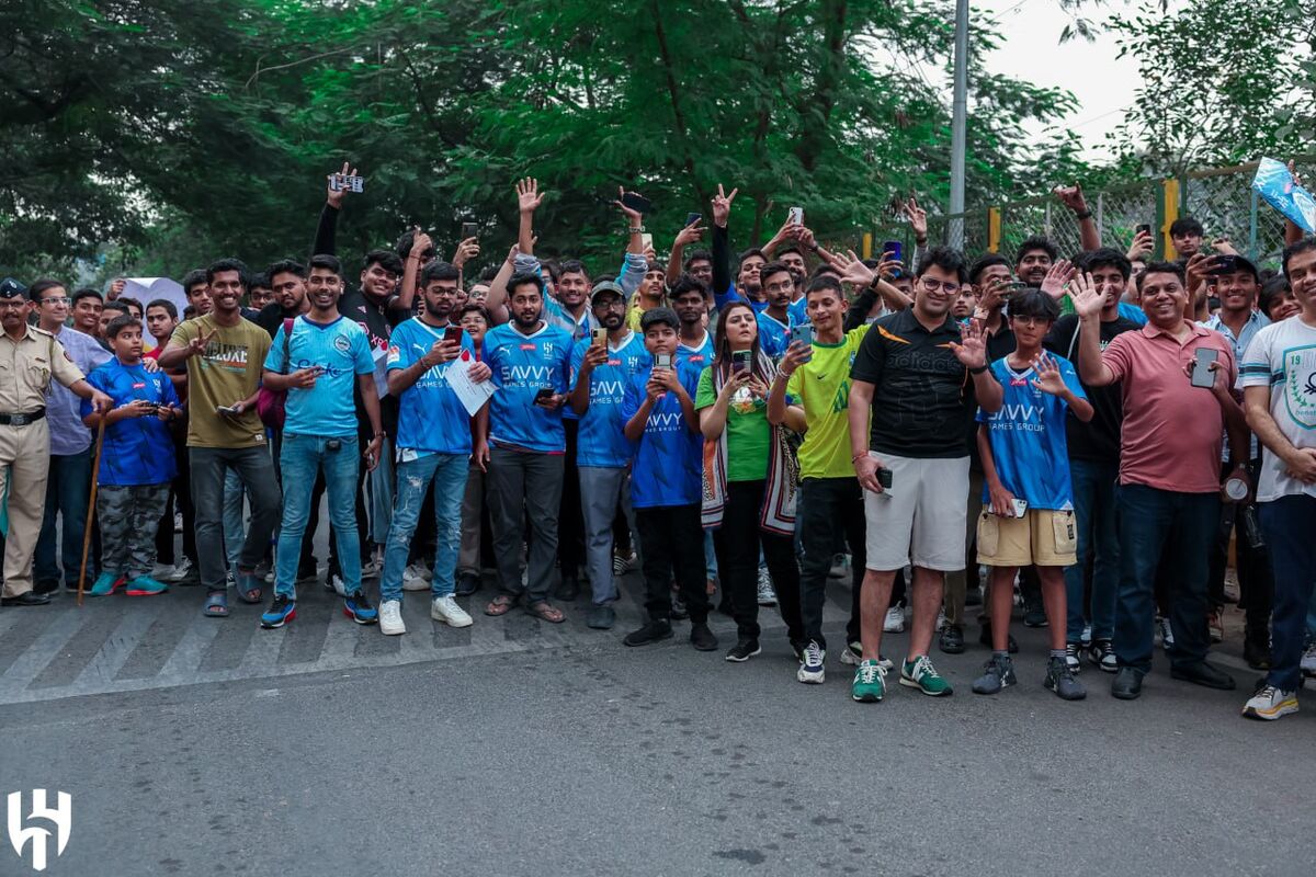 تصاویر| اقدام دسته‌جمعی زنان و مردان هندی‌ برای حمایت از نیمار