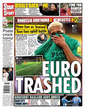روزنامه استار| سطل زباله یورو