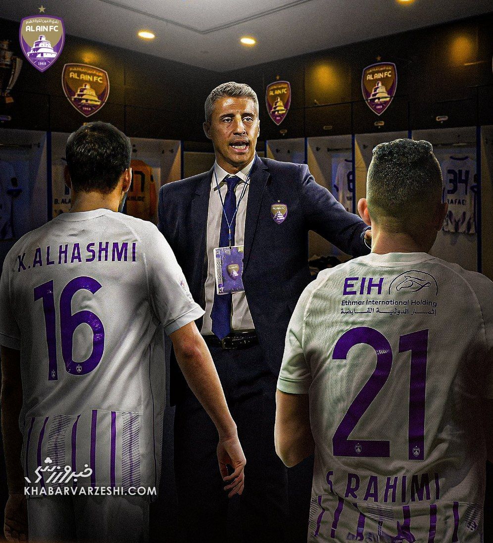 عکس| اسطوره آرژانتینی رسماً به العین پیوست