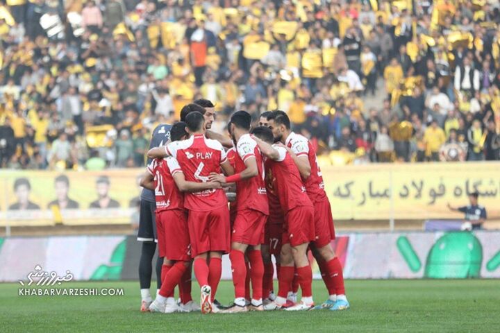 بازیکنان پرسپولیس؛ سپاهان - پرسپولیس