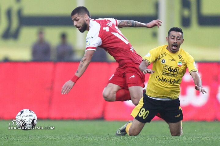 احسان پهلوان و میلاد سرلک؛ سپاهان - پرسپولیس