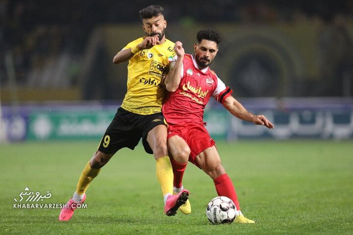 امید عالیشاه و رامین رضاییان؛ سپاهان - پرسپولیس