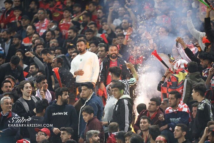 هواداران پرسپولیس؛ سپاهان - پرسپولیس