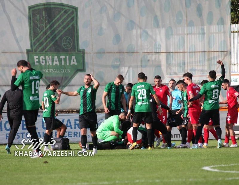 شوک بزرگ به اهالی فوتبال/ تصاویر ناراحت کننده از لحظه مرگ دلخراش یک فوتبالیست