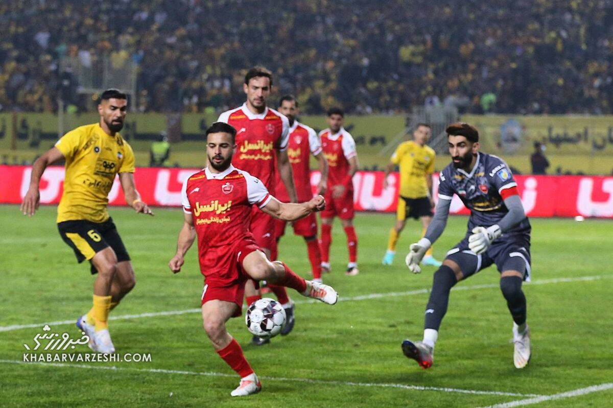 عکس| سکته ناقص سروش، بیرانوند و پرسپولیس!/ سوتی دوباره مقابل یک تیم اصفهانی دیگر