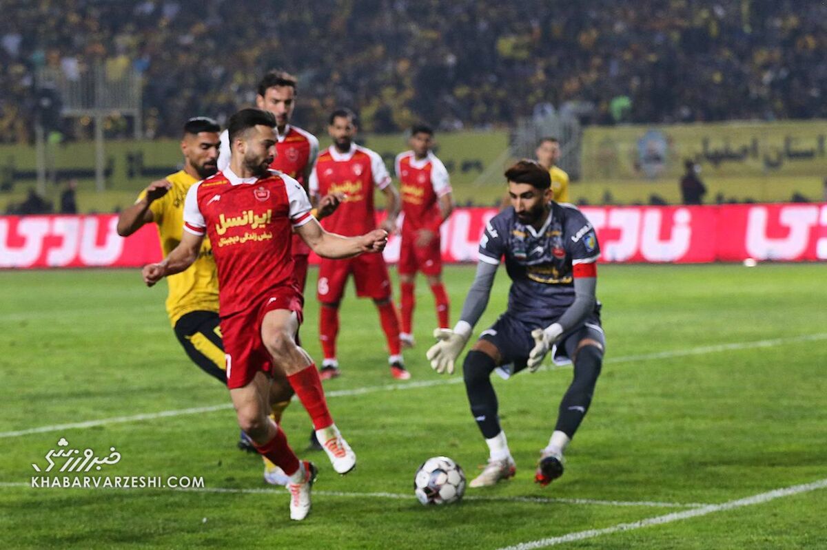عکس| سکته ناقص سروش، بیرانوند و پرسپولیس!/ سوتی دوباره مقابل یک تیم اصفهانی دیگر
