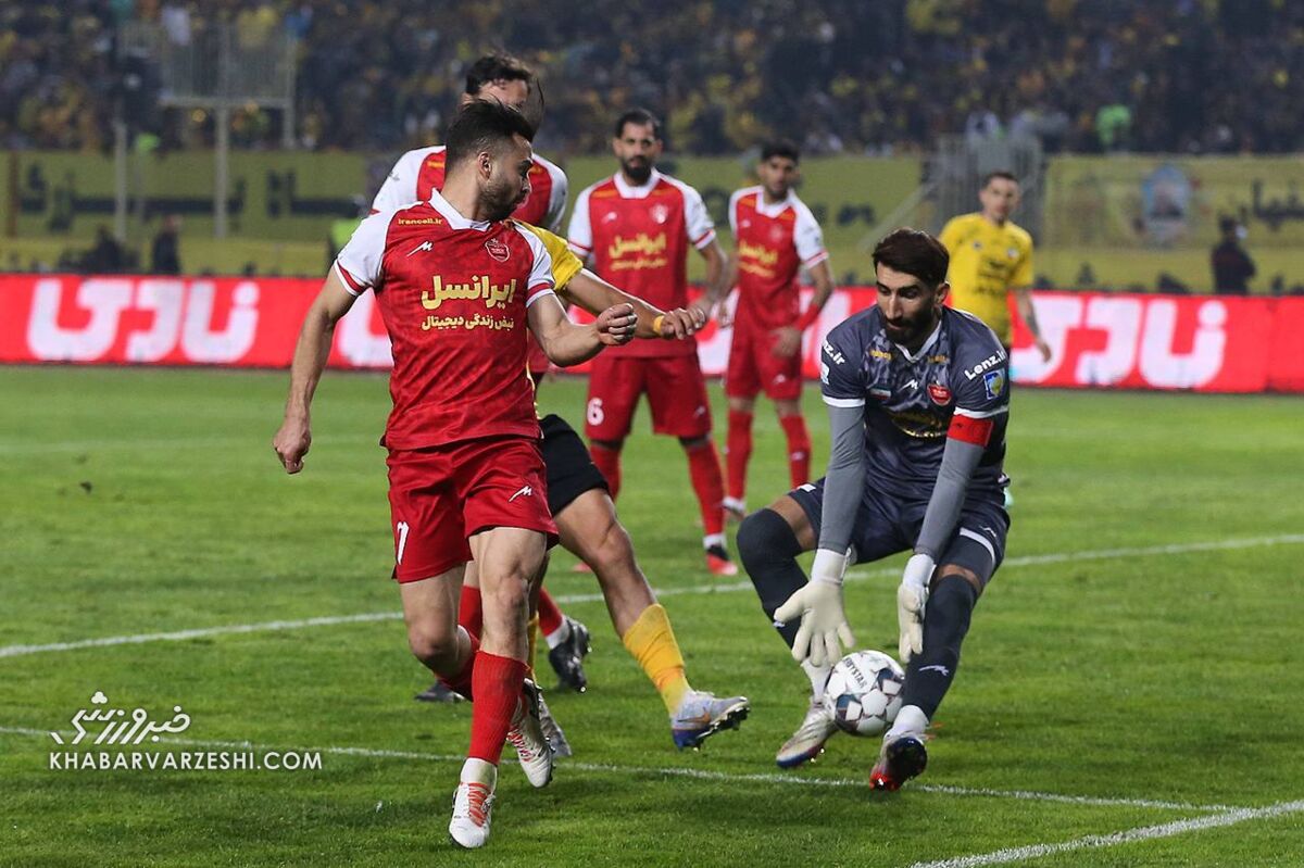 عکس| سکته ناقص سروش، بیرانوند و پرسپولیس!/ سوتی دوباره مقابل یک تیم اصفهانی دیگر