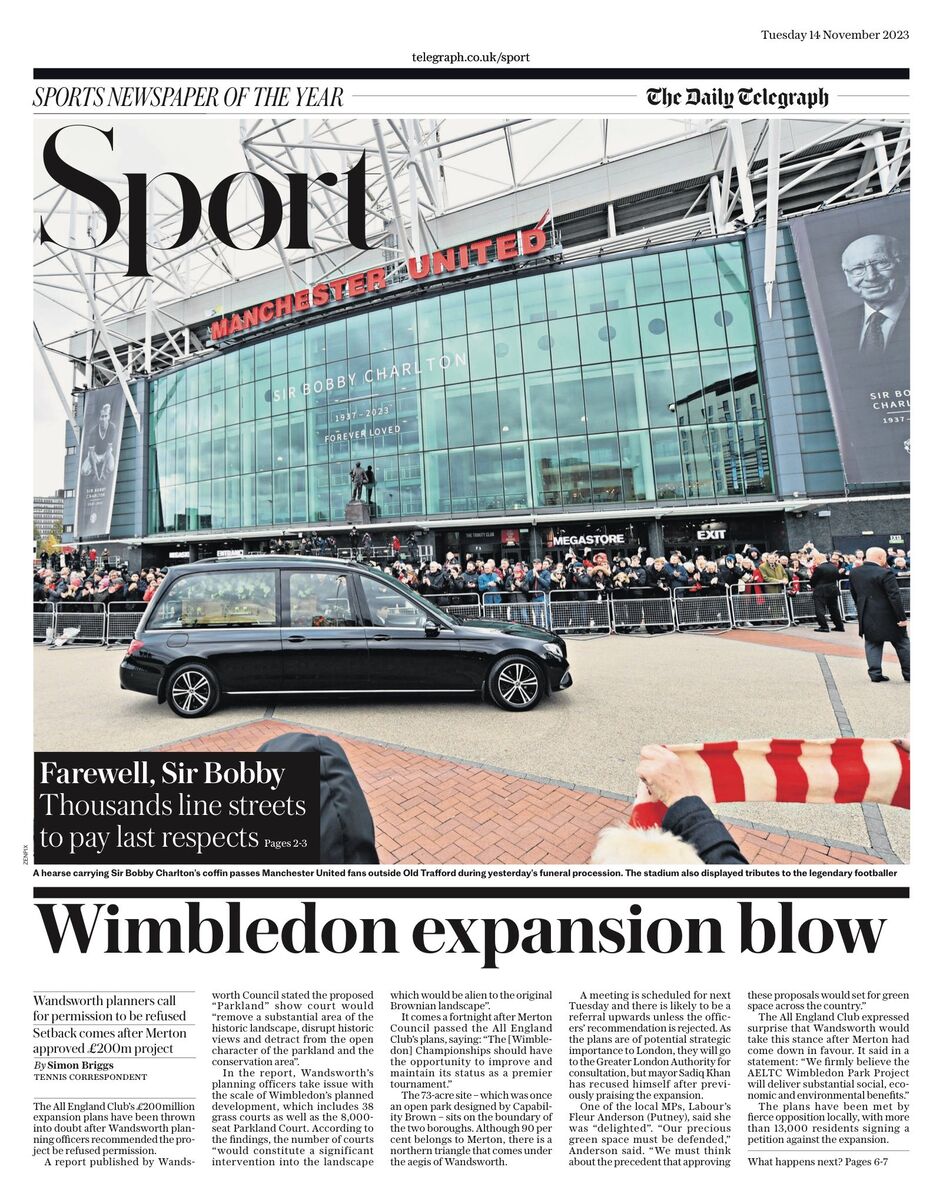 روزنامه تلگراف| بدرود، سِربابی روزنامه تلگراف| بدرود، سِربابی