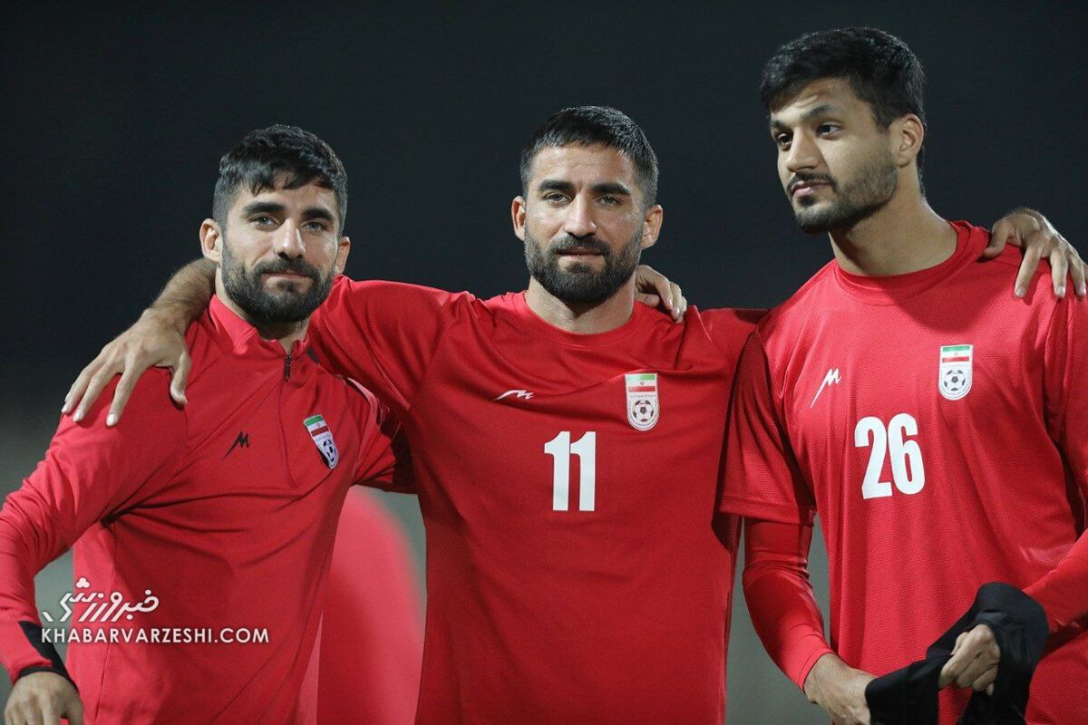 عکس| برادران تاچی‌بانا در تیم ملی ایران