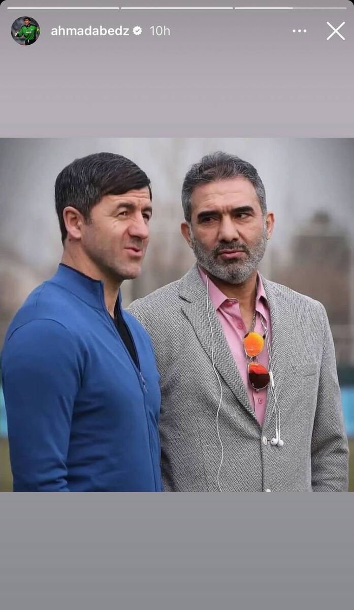 عکس| عاشقانههای احمدرضا عابدزاده و کریم باقری