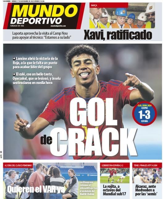 روزنامه موندو| گل ترکاندنی روزنامه موندو| گل ترکاندنی