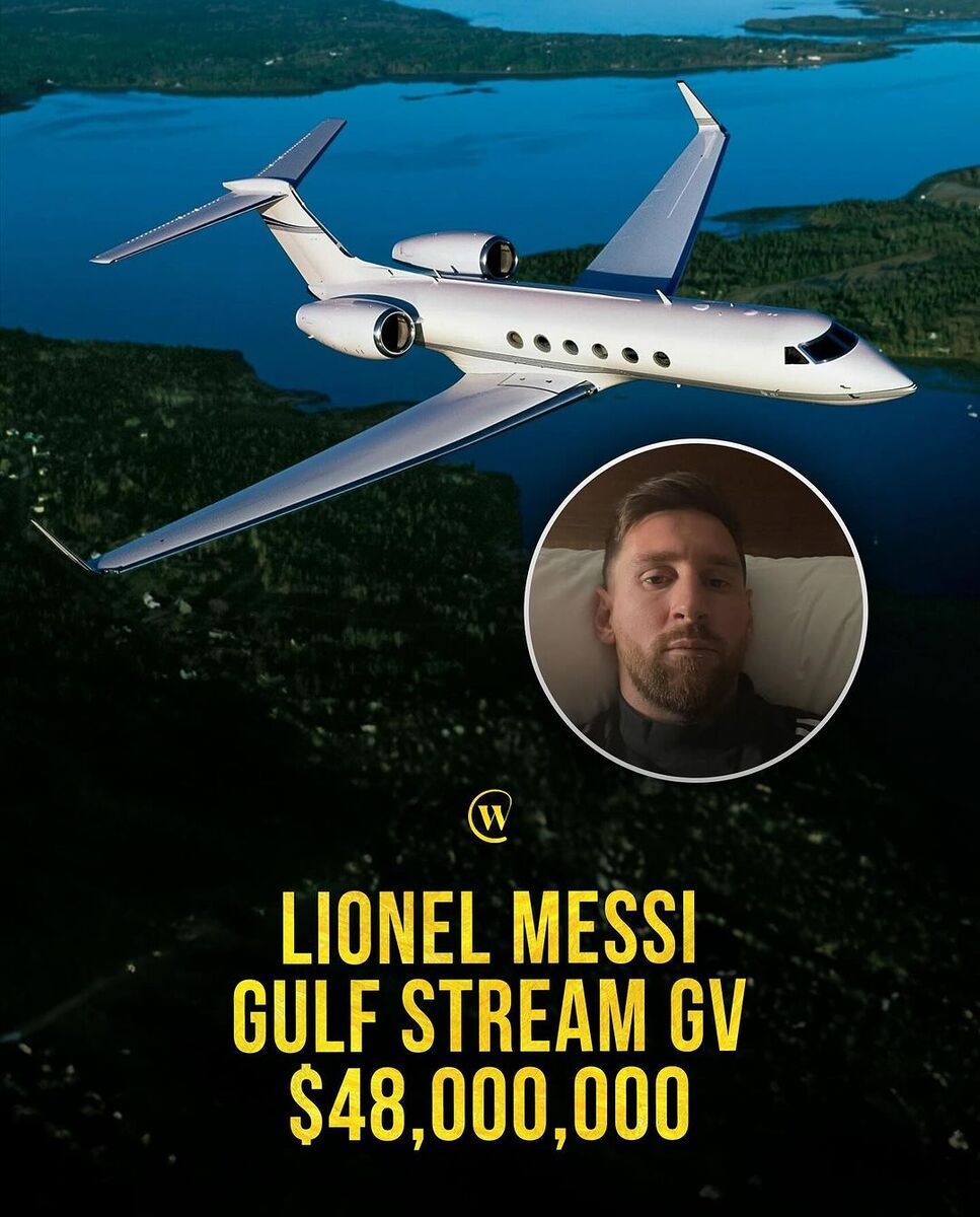 تصاویر| مجللترین جتهای خصوصی بازیکنان فوتبال/ ارزش هواپیماهای لاکچری رونالدو، مسی و بکام چقدر است؟