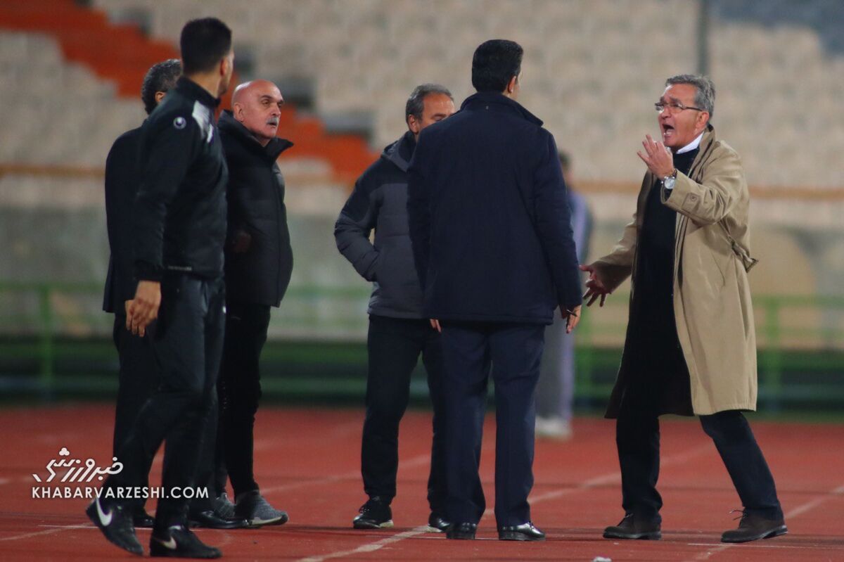 تصاویر| روزی که عجیبترین اتفاق در لیگ برتر ایران برای پرسپولیس رخ داد/ برانکو: ما ترسو و بزدل نیستیم!