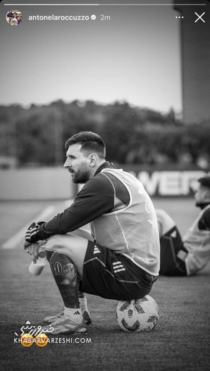 عکس| واکنش معنادار آنتونلا به شایعه جدایی از مسی