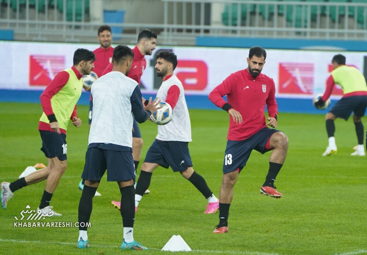 ویدیو| دومین تمرین تیم ملی ایران در قطر زیر نظر قلعه‌نویی