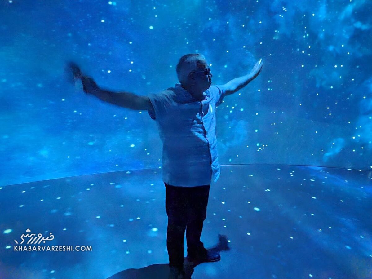 عکس| فیگور خاص فتحاللهزاده در در کهکشان آبی/ حاجی اعلام آمادگی کرد!
